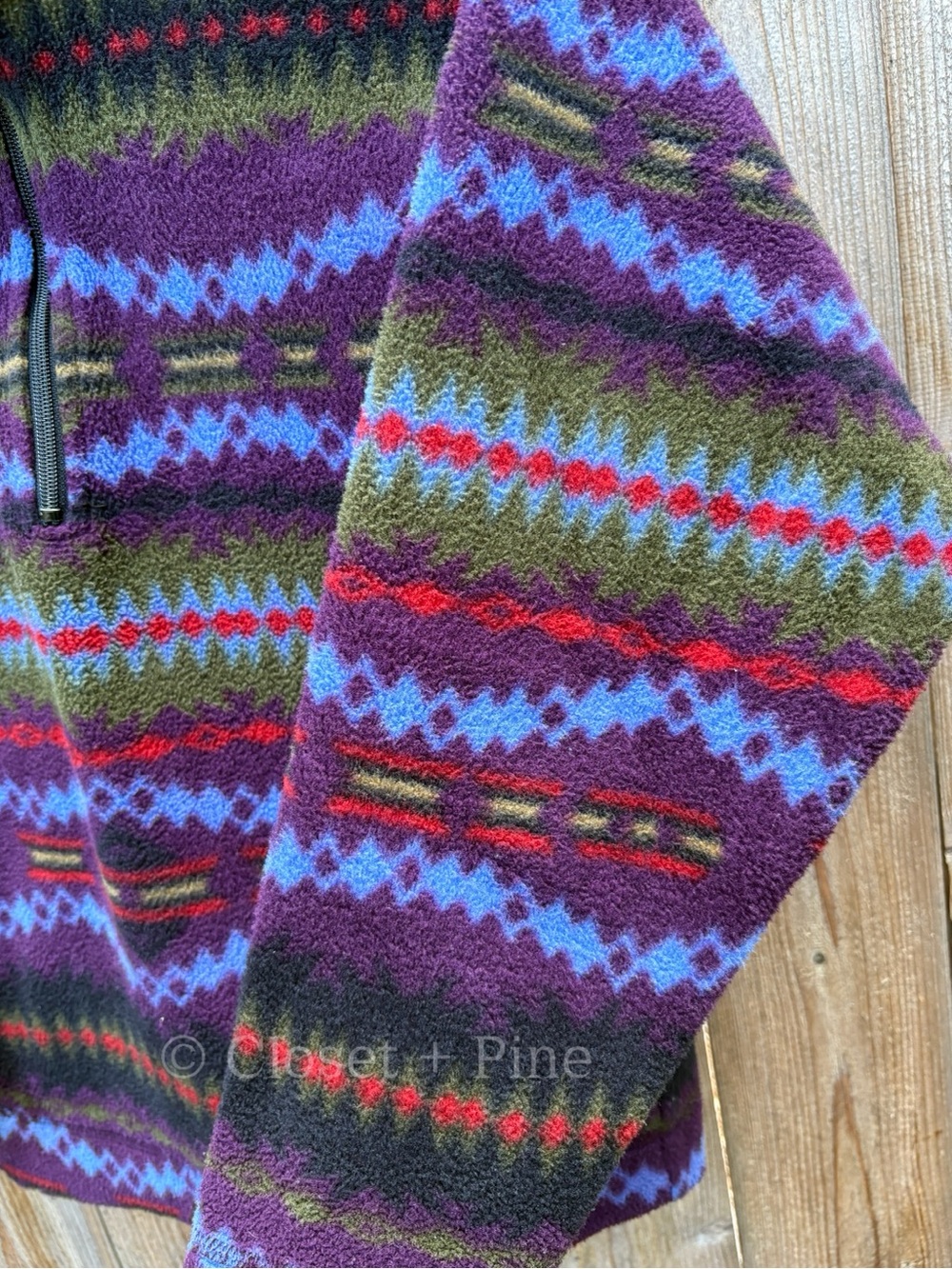 Patagonia Lightweight Synchilla Sweater in Sacajawea Blackberry Size XS Vintage - Picture 12 of 17